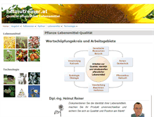 Tablet Screenshot of helmutreiner.at